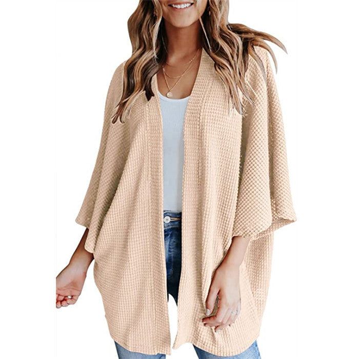 Women's Bat Sleeve Loose Fall Cardigan