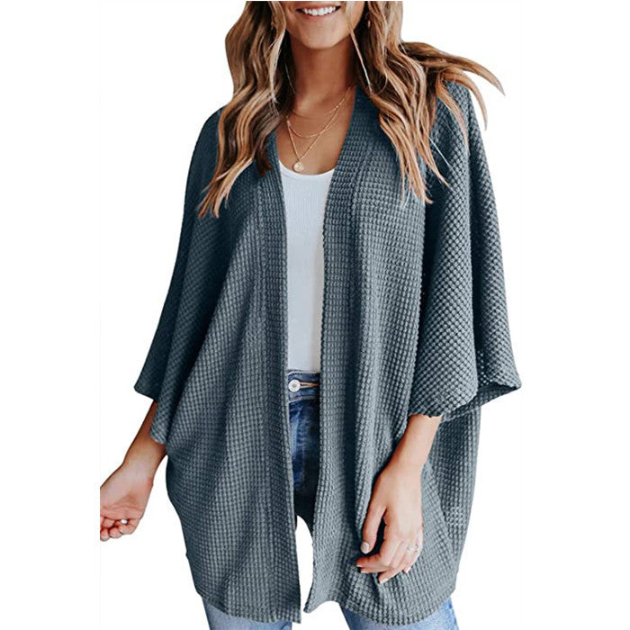 Women's Bat Sleeve Loose Fall Cardigan