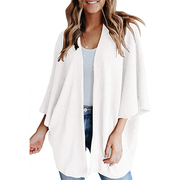 Women's Bat Sleeve Loose Fall Cardigan