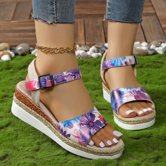 Women's Fashion Flower Summer Sandals