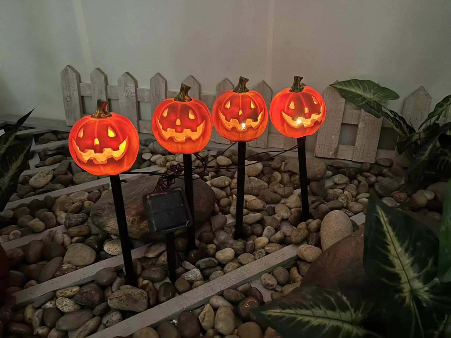 Solar Outdoor Courtyard Halloween Lamps