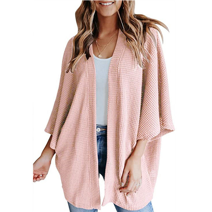 Women's Bat Sleeve Loose Fall Cardigan