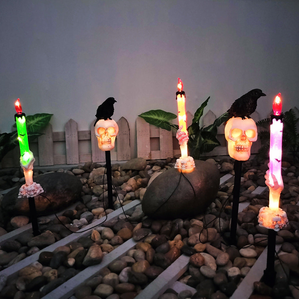 Solar Outdoor Courtyard Halloween Lamps